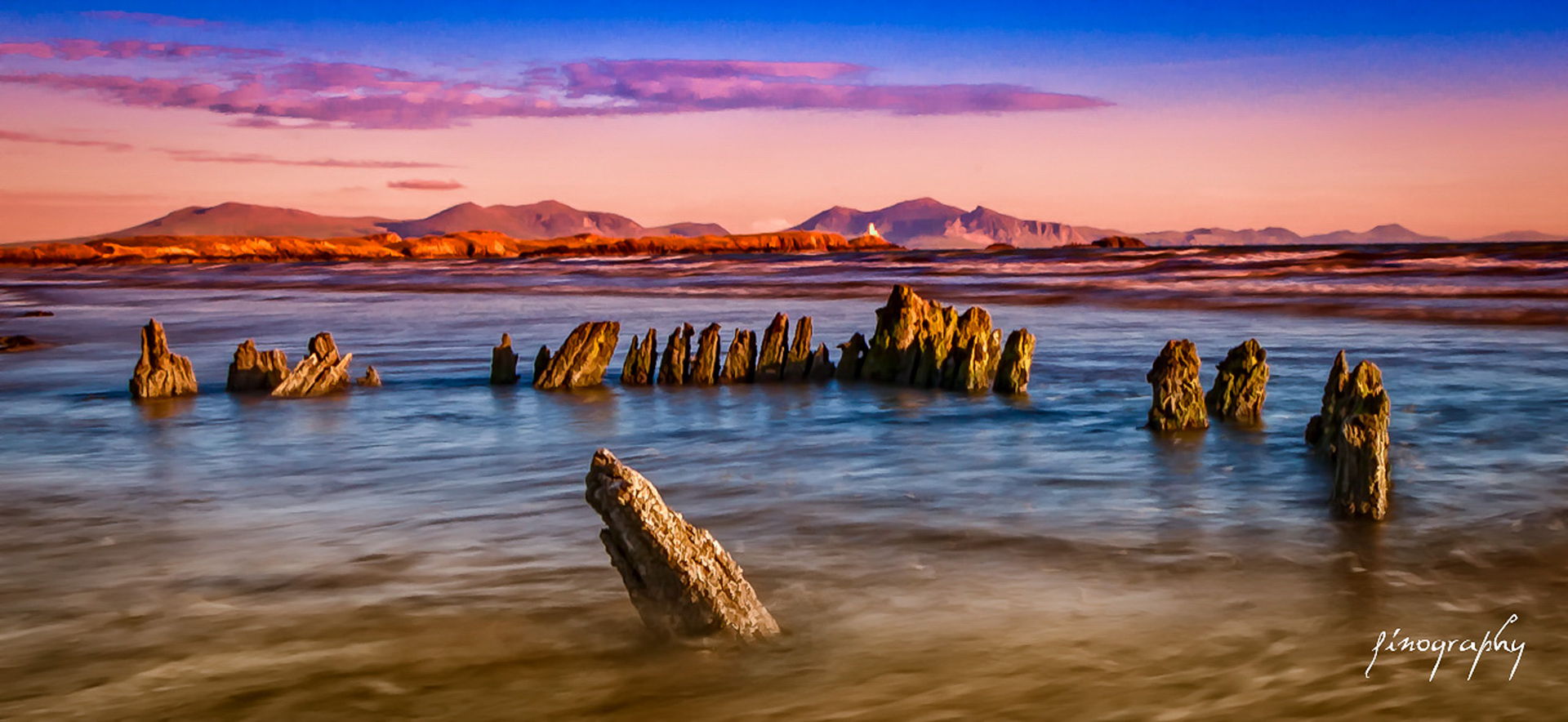 Beach Scene by Finography